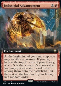 Industrial Advancement⁣ - Commander: Streets of New Capenna: Extras⁣ (Rare)⁣ [147]