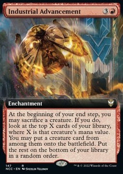 Industrial Advancement⁣ - Commander: Streets of New Capenna: Extras⁣ (Rare)⁣ [147]