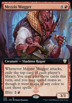 Mezzio Mugger⁣ - Commander: Streets of New Capenna: Extras⁣ (Rare)⁣ [149]
