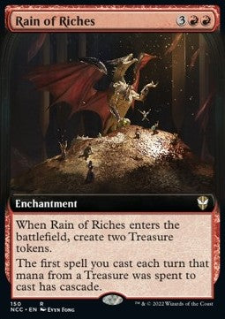 Rain of Riches⁣ - Commander: Streets of New Capenna: Extras⁣ (Rare)⁣ [150]