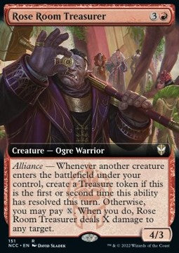 Rose Room Treasurer⁣ - Commander: Streets of New Capenna: Extras⁣ (Rare)⁣ [151]