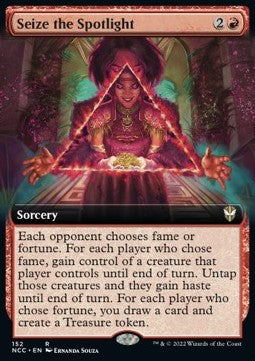 Seize the Spotlight⁣ - Commander: Streets of New Capenna: Extras⁣ (Rare)⁣ [152]