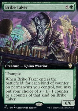 Bribe Taker⁣ - Commander: Streets of New Capenna: Extras⁣ (Rare)⁣ [155]