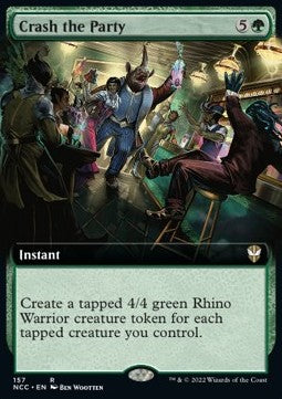 Crash the Party⁣ - Commander: Streets of New Capenna: Extras⁣ (Rare)⁣ [157]