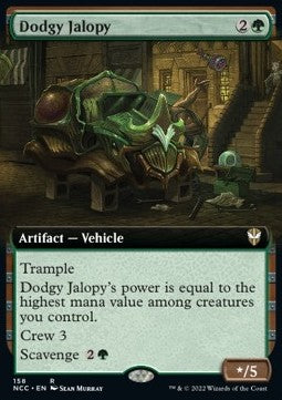 Dodgy Jalopy⁣ - Commander: Streets of New Capenna: Extras⁣ (Rare)⁣ [158]