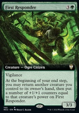 First Responder⁣ - Commander: Streets of New Capenna: Extras⁣ (Rare)⁣ [160]