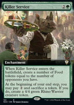 Killer Service⁣ - Commander: Streets of New Capenna: Extras⁣ (Rare)⁣ [161]