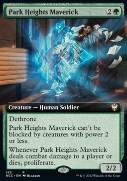Park Heights Maverick⁣ - Commander: Streets of New Capenna: Extras⁣ (Rare)⁣ [163]