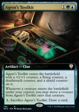 Agent's Toolkit⁣ - Commander: Streets of New Capenna: Extras⁣ (Rare)⁣ [166]