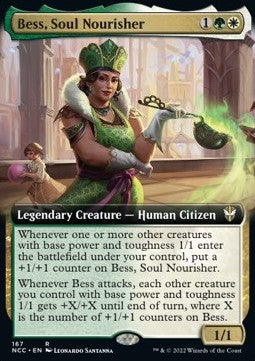 Bess, Soul Nourisher⁣ - Commander: Streets of New Capenna: Extras⁣ (Rare)⁣ [167]