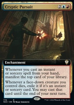 Cryptic Pursuit⁣ - Commander: Streets of New Capenna: Extras⁣ (Rare)⁣ [170]