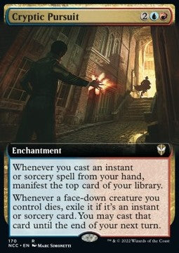 Cryptic Pursuit⁣ - Commander: Streets of New Capenna: Extras⁣ (Rare)⁣ [170]