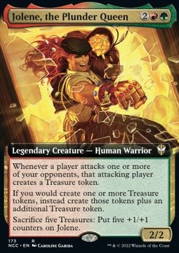 Jolene, the Plunder Queen⁣ - Commander: Streets of New Capenna: Extras⁣ (Rare)⁣ [173]