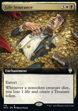 Life Insurance⁣ - Commander: Streets of New Capenna: Extras⁣ (Rare)⁣ [174]