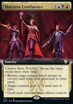 Maestros Confluence⁣ - Commander: Streets of New Capenna: Extras⁣ (Rare)⁣ [175]