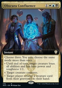 Obscura Confluence⁣ - Commander: Streets of New Capenna: Extras⁣ (Rare)⁣ [176]