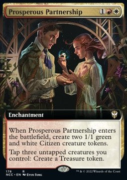 Prosperous Partnership⁣ - Commander: Streets of New Capenna: Extras⁣ (Rare)⁣ [178]