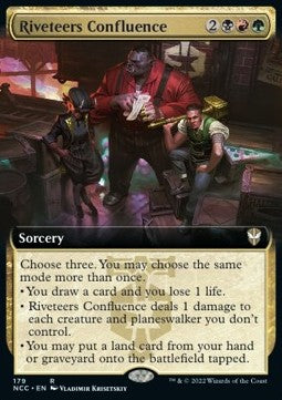 Riveteers Confluence⁣ - Commander: Streets of New Capenna: Extras⁣ (Rare)⁣ [179]