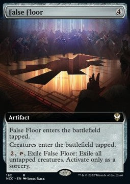 False Floor⁣ - Commander: Streets of New Capenna: Extras⁣ (Rare)⁣ [182]