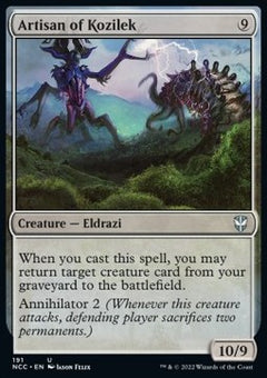 Artisan of Kozilek⁣ - Commander: Streets of New Capenna⁣ (Uncommon)⁣ [191]