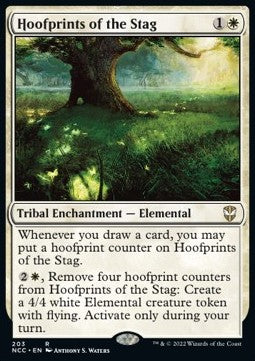Hoofprints of the Stag⁣ - Commander: Streets of New Capenna⁣ (Rare)⁣ [203]
