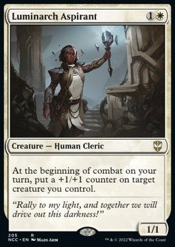 Luminarch Aspirant⁣ - Commander: Streets of New Capenna⁣ (Rare)⁣ [205]