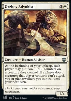 Orzhov Advokist⁣ - Commander: Streets of New Capenna⁣ (Uncommon)⁣ [207]