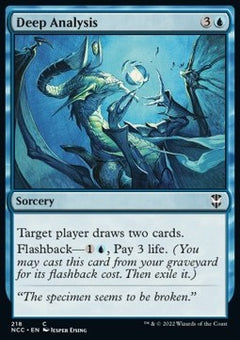Deep Analysis⁣ - Commander: Streets of New Capenna⁣ (Common)⁣ [218]