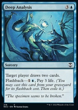 Deep Analysis⁣ - Commander: Streets of New Capenna⁣ (Common)⁣ [218]