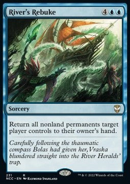 River's Rebuke⁣ - Commander: Streets of New Capenna⁣ (Rare)⁣ [231]