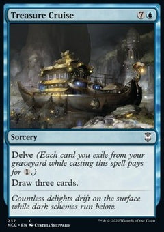 Treasure Cruise⁣ - Commander: Streets of New Capenna⁣ (Common)⁣ [237]