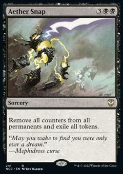 Aether Snap⁣ - Commander: Streets of New Capenna⁣ (Rare)⁣ [241]