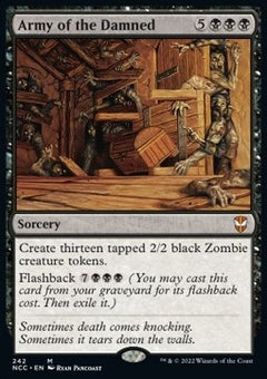 Army of the Damned⁣ - Commander: Streets of New Capenna⁣ (Mythic)⁣ [242]