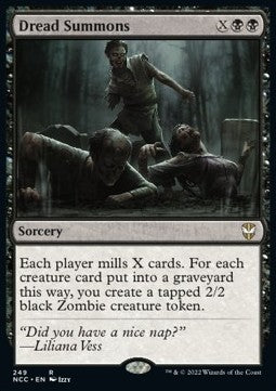 Dread Summons⁣ - Commander: Streets of New Capenna⁣ (Rare)⁣ [249]