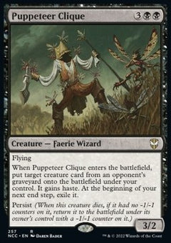 Puppeteer Clique⁣ - Commander: Streets of New Capenna⁣ (Rare)⁣ [257]