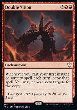 Double Vision⁣ - Commander: Streets of New Capenna⁣ (Rare)⁣ [267]