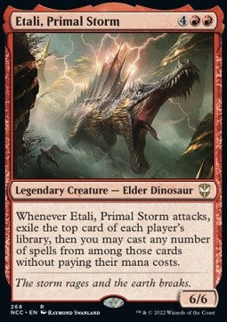 Etali, Primal Storm⁣ - Commander: Streets of New Capenna⁣ (Rare)⁣ [268]