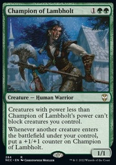 Champion of Lambholt⁣ - Commander: Streets of New Capenna⁣ (Rare)⁣ [284]