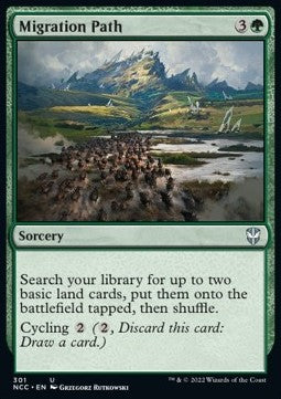 Migration Path⁣ - Commander: Streets of New Capenna⁣ (Uncommon)⁣ [301]