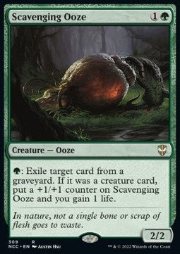 Scavenging Ooze⁣ - Commander: Streets of New Capenna⁣ (Rare)⁣ [309]