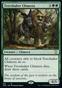 Treeshaker Chimera⁣ - Commander: Streets of New Capenna⁣ (Rare)⁣ [318]
