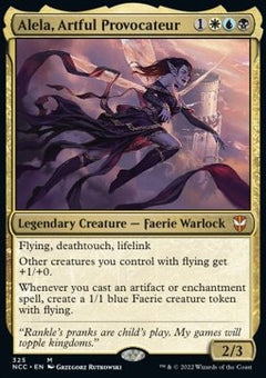 Alela, Artful Provocateur⁣ - Commander: Streets of New Capenna⁣ (Mythic)⁣ [325]