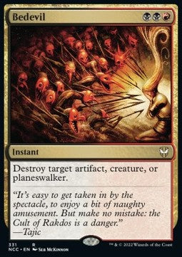 Bedevil⁣ - Commander: Streets of New Capenna⁣ (Rare)⁣ [331]