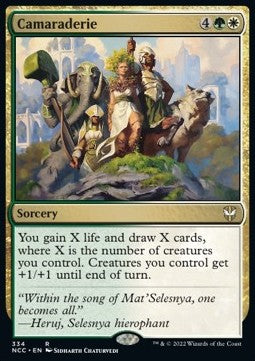 Camaraderie⁣ - Commander: Streets of New Capenna⁣ (Rare)⁣ [334]