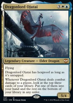 Dragonlord Ojutai⁣ - Commander: Streets of New Capenna⁣ (Mythic)⁣ [337]