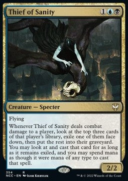 Thief of Sanity⁣ - Commander: Streets of New Capenna⁣ (Rare)⁣ [354]
