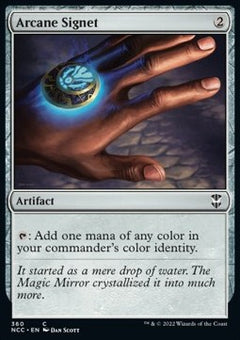 Arcane Signet⁣ - Commander: Streets of New Capenna⁣ (Common)⁣ [360]