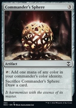 Commander's Sphere⁣ - Commander: Streets of New Capenna⁣ (Common)⁣ [363]