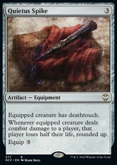 Quietus Spike⁣ - Commander: Streets of New Capenna⁣ (Rare)⁣ [377]