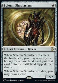 Solemn Simulacrum⁣ - Commander: Streets of New Capenna⁣ (Rare)⁣ [380]